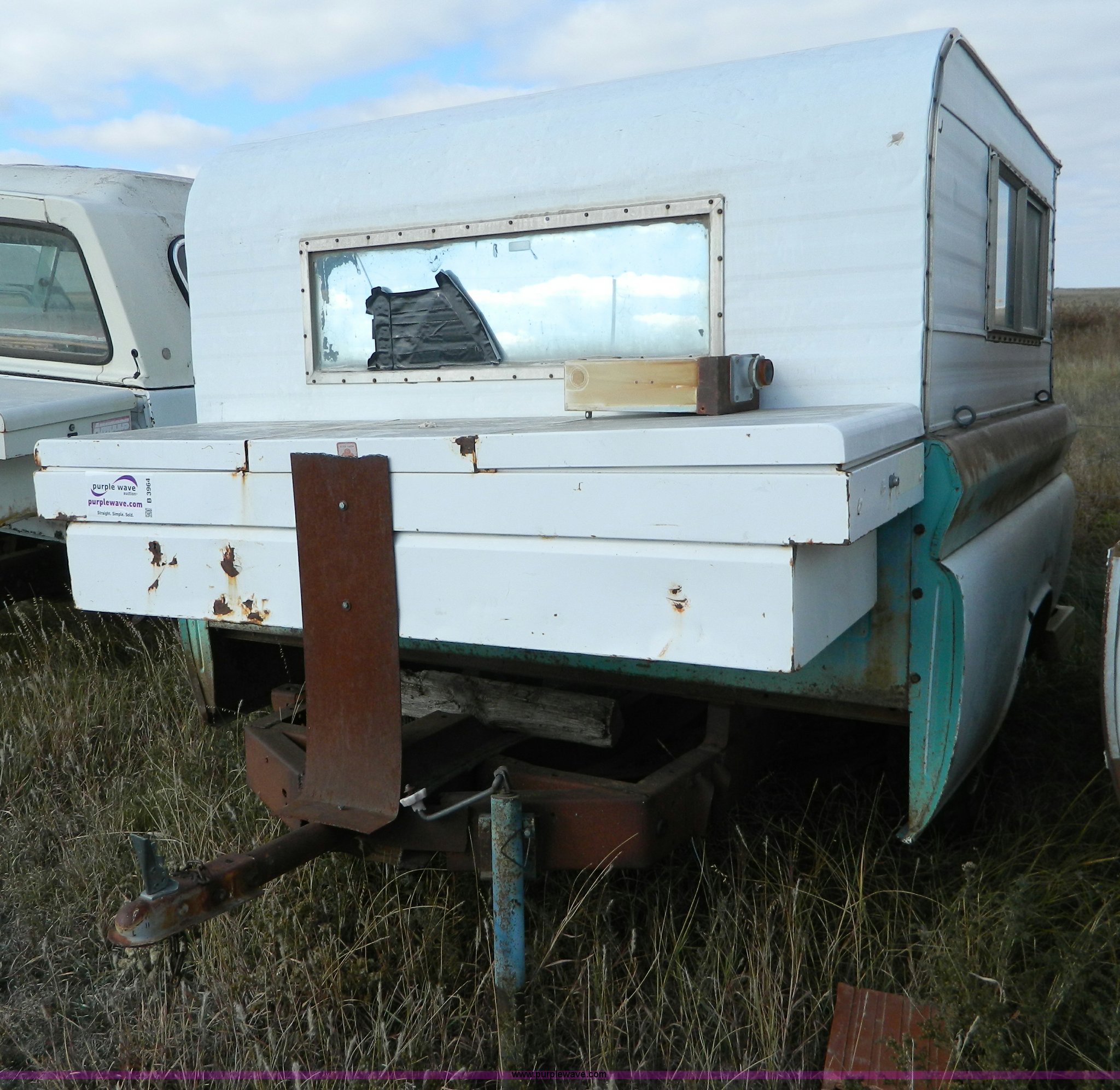 Chevrolet pickup bed trailer in Ransom, KS Item B3964 sold Purple Wave