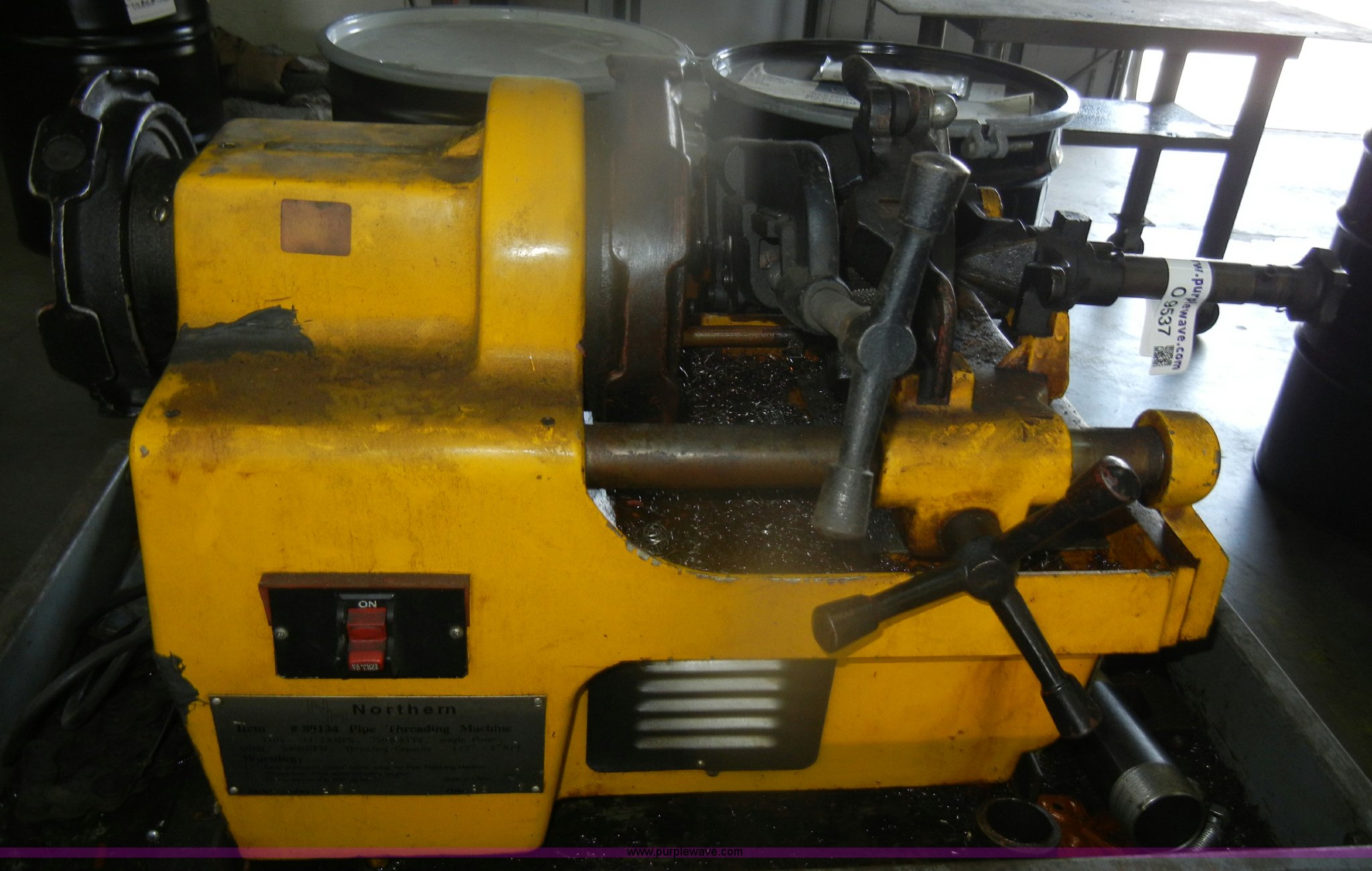 1998 Northern pipe threading machine in Olathe, KS | Item O9537 sold ...