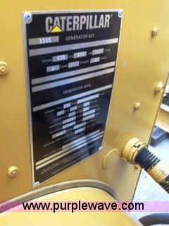 image for item B1506 Caterpillar 3306 generator set