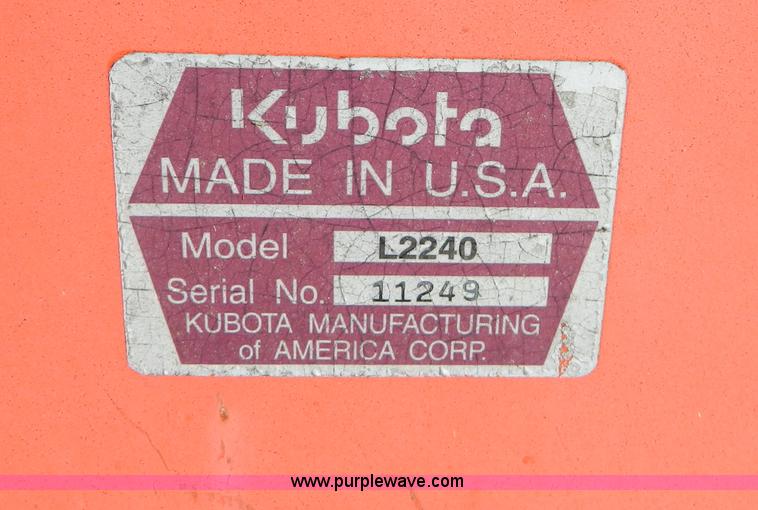 image for item B3981 Kubota L5030 MFWD tractor