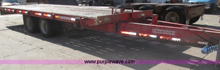 image for item B5258 1999 Evaco Superline 20T 24' tilt trailer