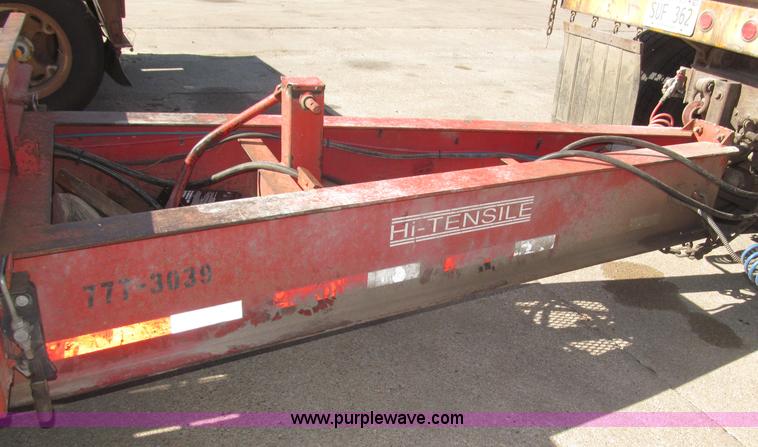 image for item B5258 1999 Evaco Superline 20T 24' tilt trailer