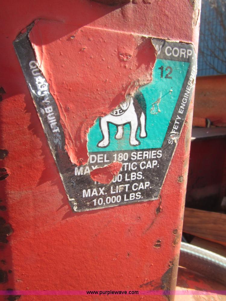 image for item B5258 1999 Evaco Superline 20T 24' tilt trailer