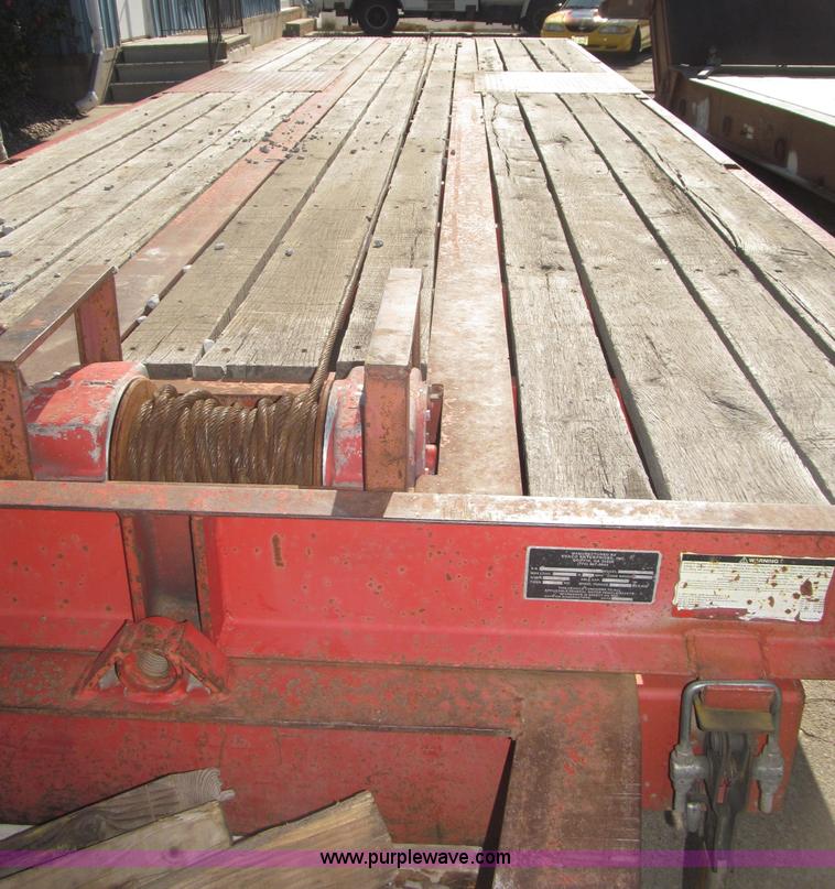 image for item B5258 1999 Evaco Superline 20T 24' tilt trailer