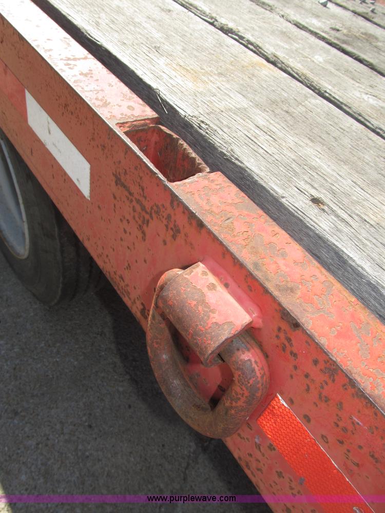 image for item B5258 1999 Evaco Superline 20T 24' tilt trailer