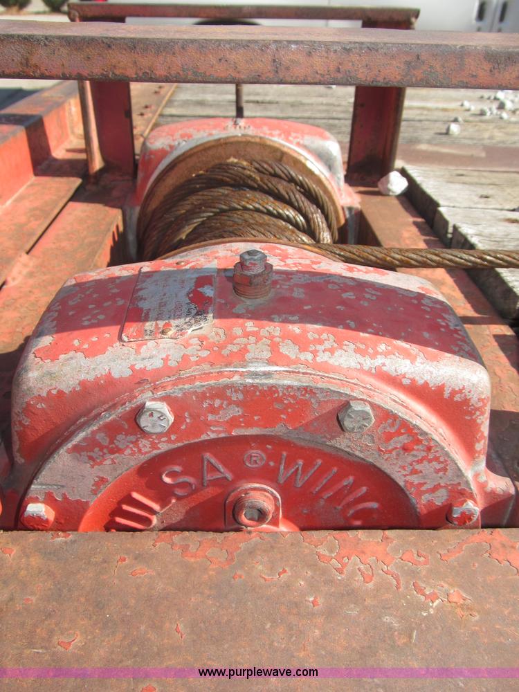 image for item B5258 1999 Evaco Superline 20T 24' tilt trailer