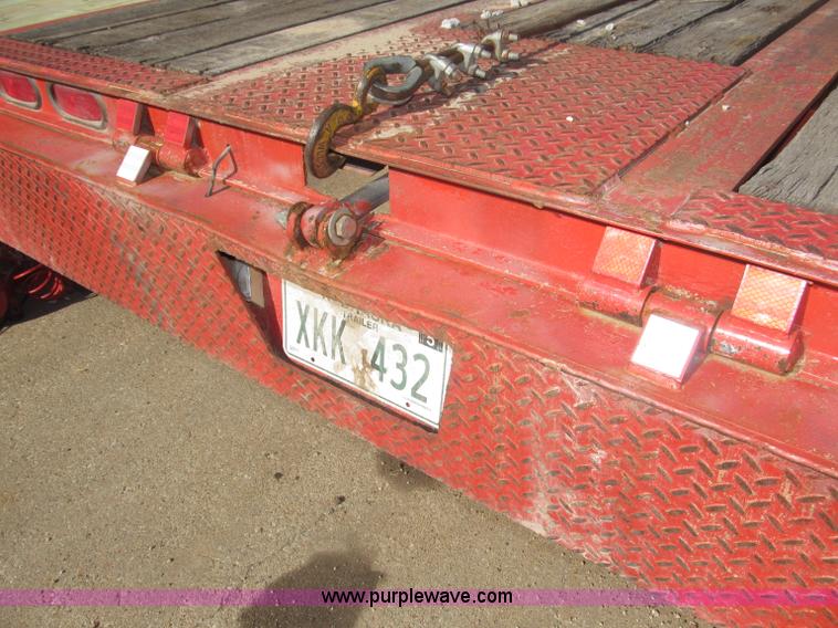 image for item B5258 1999 Evaco Superline 20T 24' tilt trailer