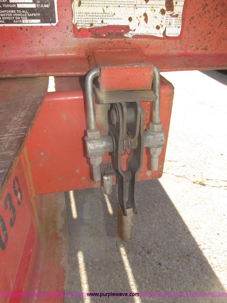 image for item B5258 1999 Evaco Superline 20T 24' tilt trailer