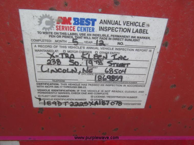 image for item B5258 1999 Evaco Superline 20T 24' tilt trailer