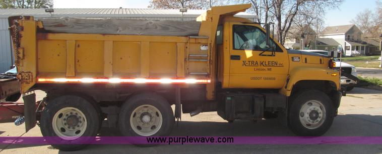 image for item B5259 1997 GMC C8500 dump truck