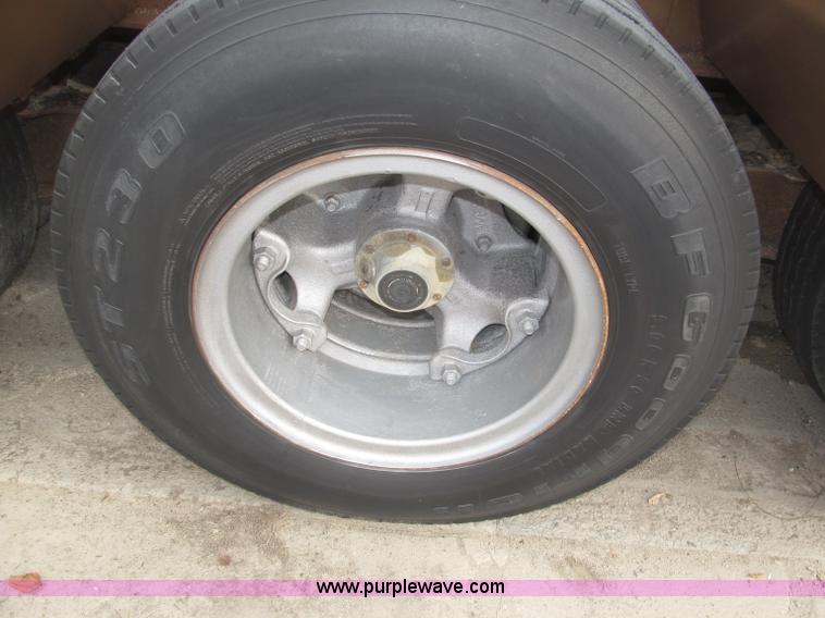 image for item B5273 1985 Trail-Eze triple axle lowboy trailer