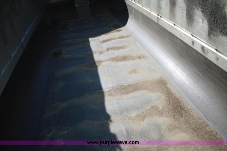 image for item B6953 1985 Fruehauf aluminum end dump trailer