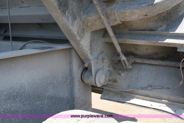 image for item B6953 1985 Fruehauf aluminum end dump trailer