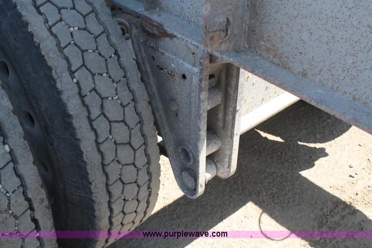 image for item B6953 1985 Fruehauf aluminum end dump trailer