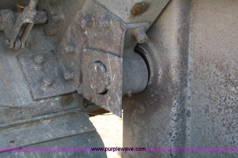 image for item B6953 1985 Fruehauf aluminum end dump trailer