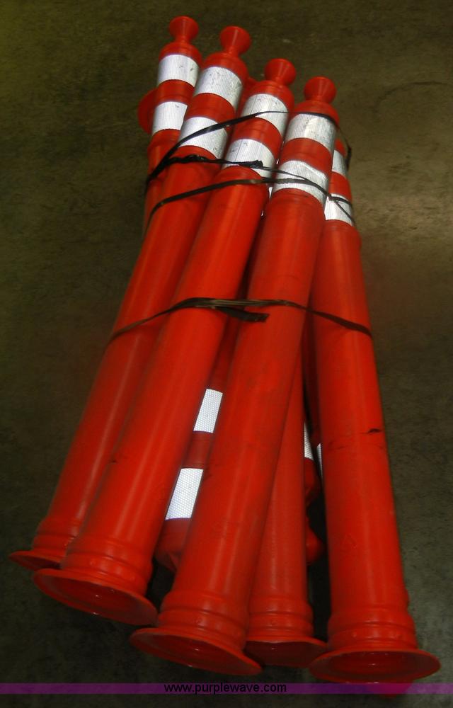 image for item C2442 (20) 46" safety cones and bases