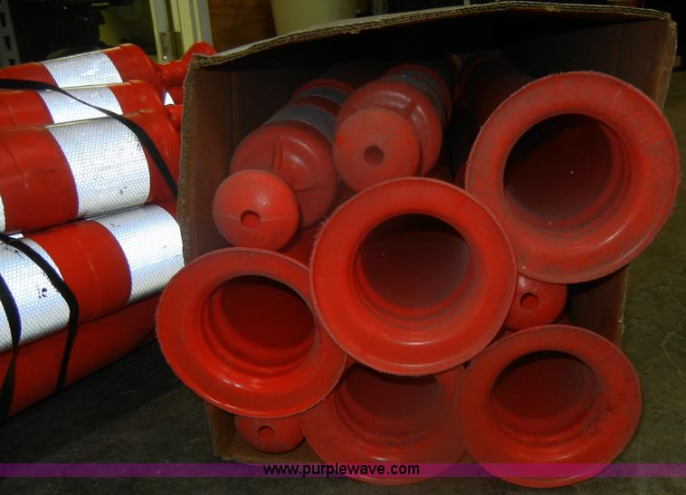 image for item C2442 (20) 46" safety cones and bases