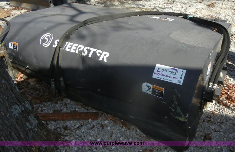 image for item D4747 2007 Sweepster skid steer attachment