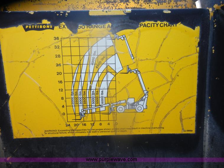 image for item D4751 Pettibone B66D telehandler