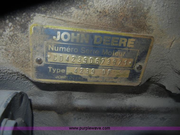 image for item D4752 1986 Sullivan air compressor