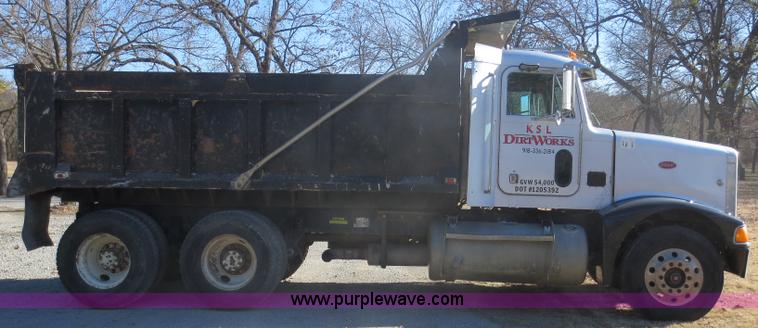 image for item D5732 1994 Perterbilt 375 dump truck