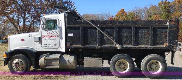 image for item D5732 1994 Perterbilt 375 dump truck