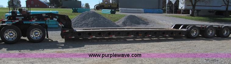 image for item E5686 1994 Katyn 50' triple axle lowboy trailer