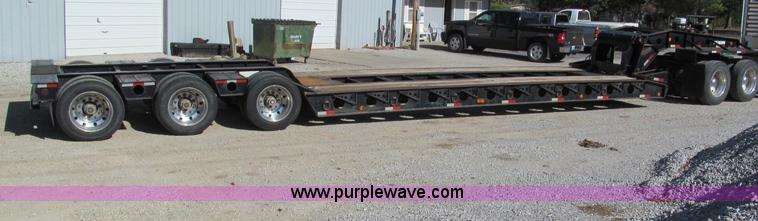 image for item E5686 1994 Katyn 50' triple axle lowboy trailer