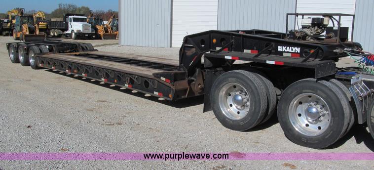 image for item E5686 1994 Katyn 50' triple axle lowboy trailer