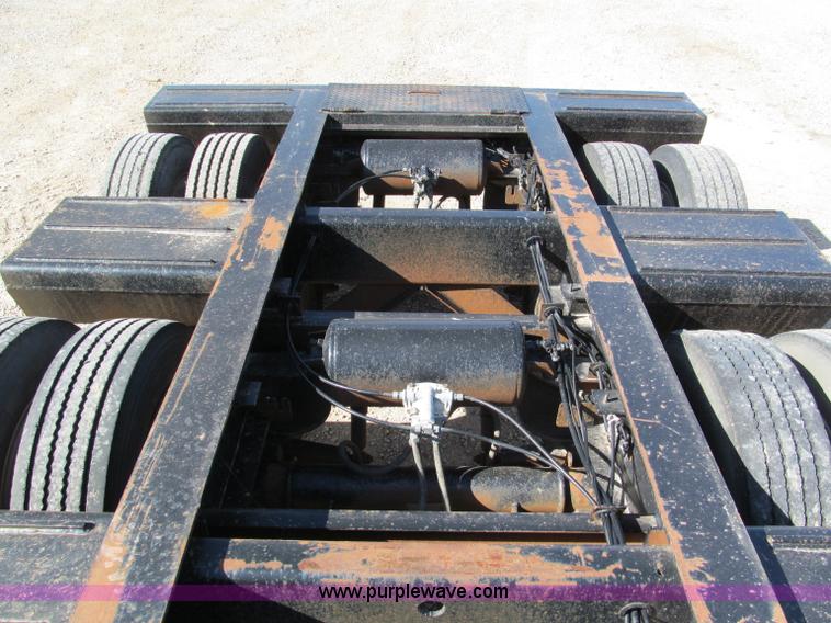 image for item E5686 1994 Katyn 50' triple axle lowboy trailer