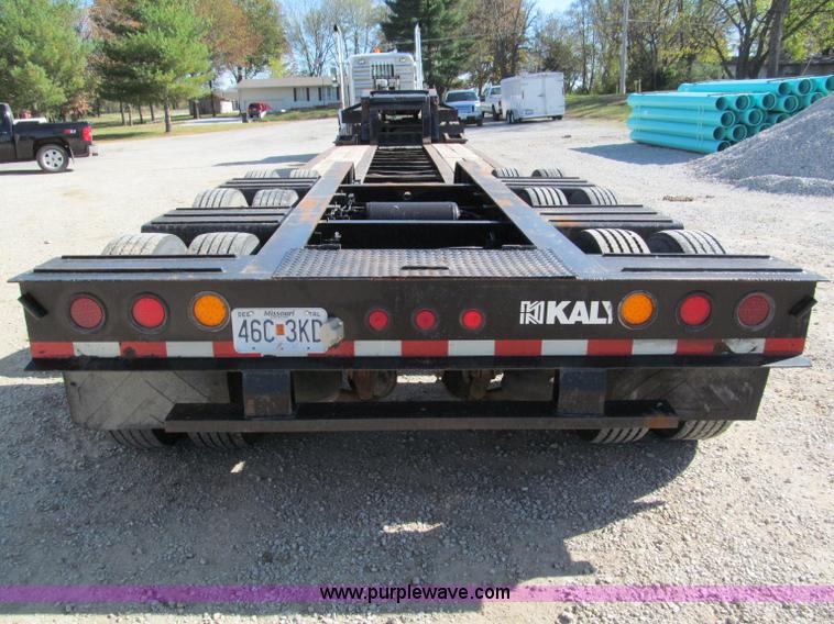 image for item E5686 1994 Katyn 50' triple axle lowboy trailer
