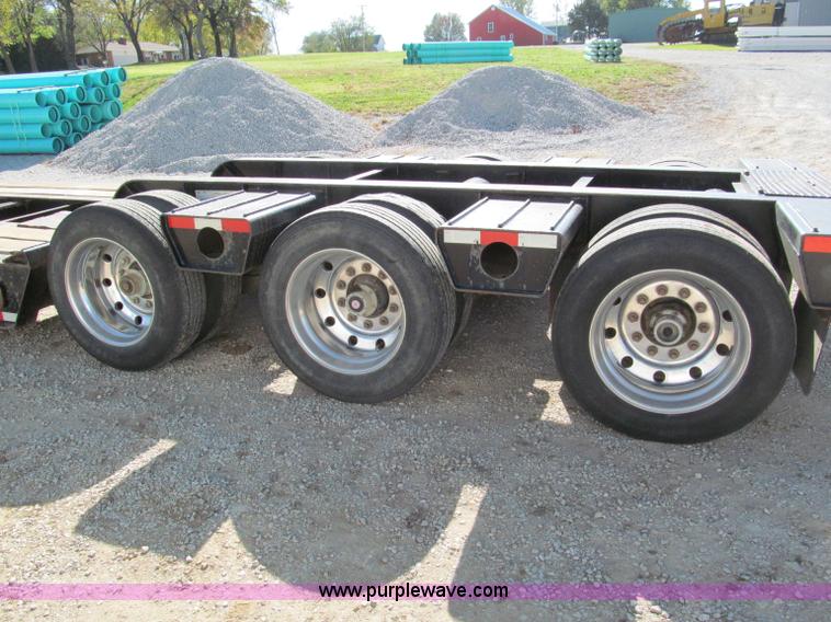 image for item E5686 1994 Katyn 50' triple axle lowboy trailer