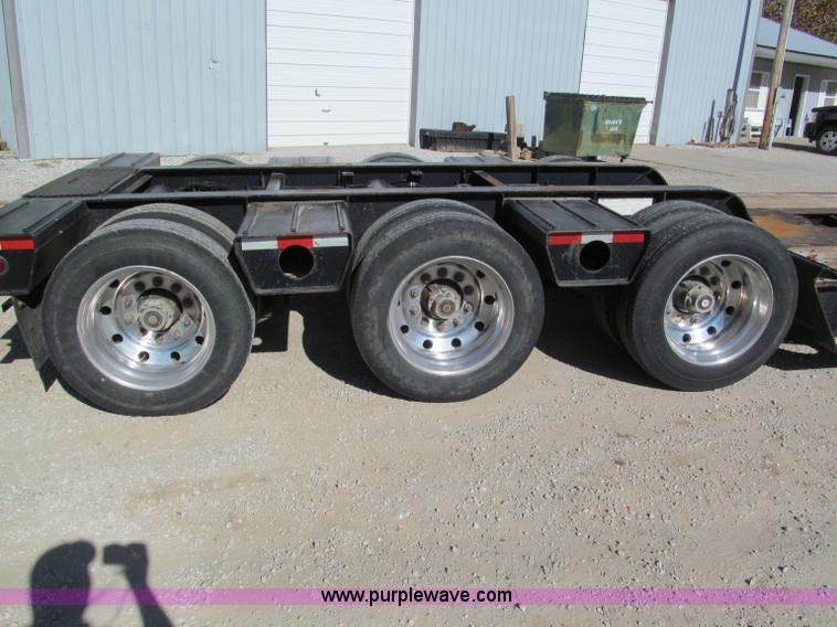 image for item E5686 1994 Katyn 50' triple axle lowboy trailer