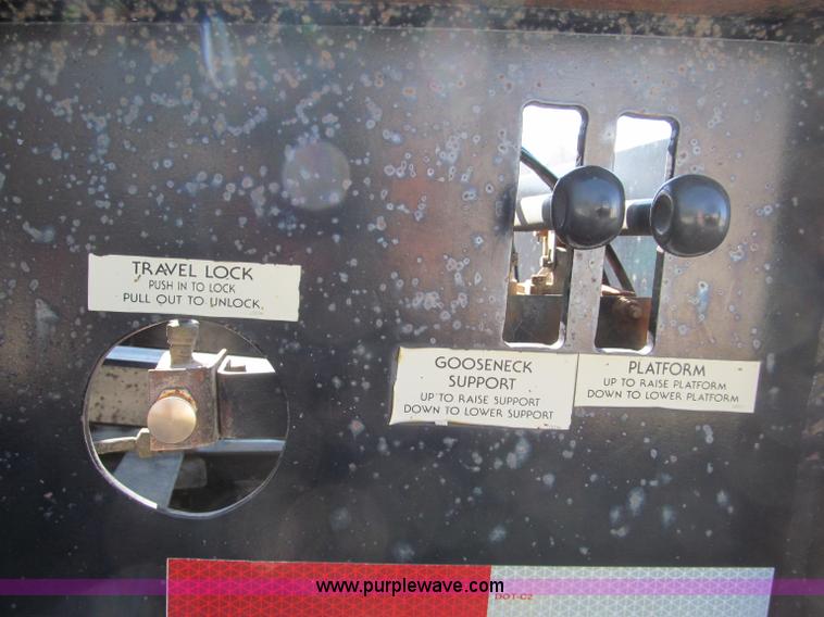 image for item E5686 1994 Katyn 50' triple axle lowboy trailer