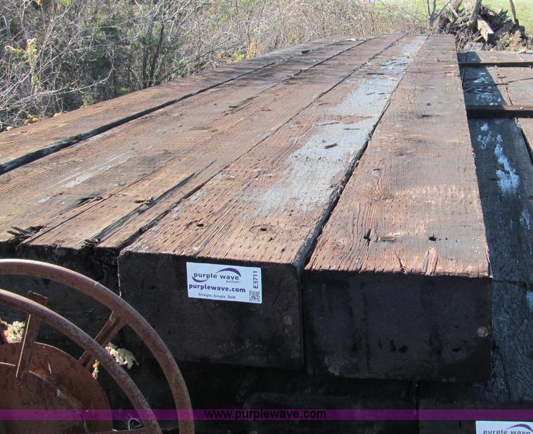 image for item E5709 (6) bridge timbers