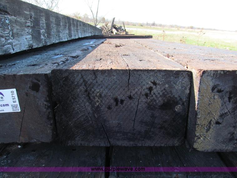 image for item E5709 (6) bridge timbers