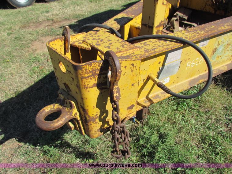 image for item E8145 1987 Tilt deck equipment trailer