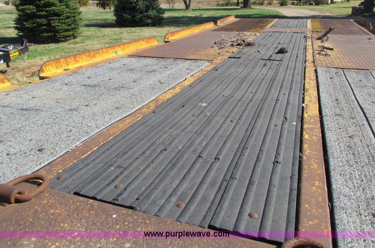 image for item E8145 1987 Tilt deck equipment trailer