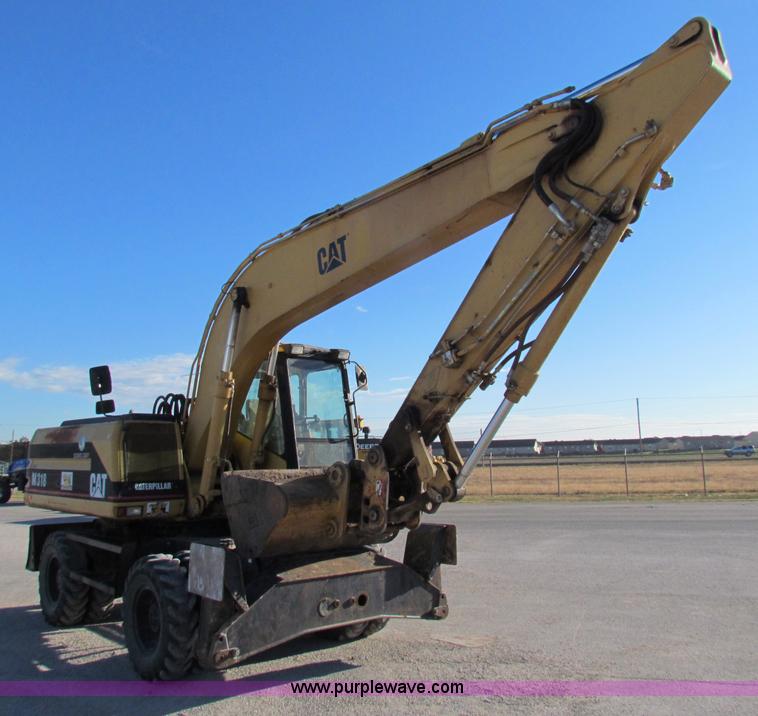 image for item E8168 1998 Caterpillar M318 mobile excavator