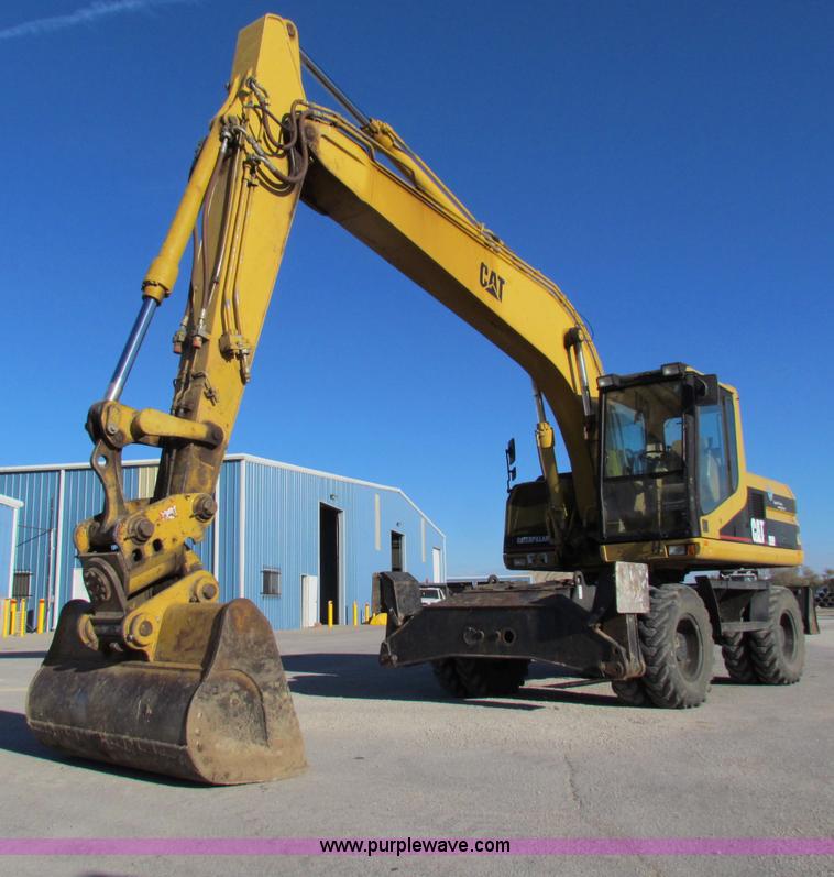 image for item E8168 1998 Caterpillar M318 mobile excavator