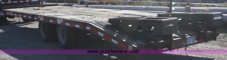 image for item F2706 1998 Trail King TK40LP-260 flatbed trailer