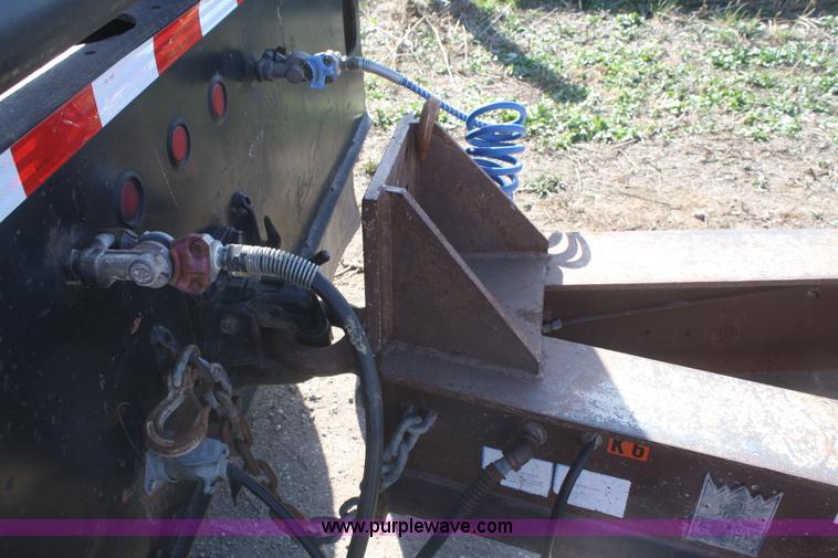 image for item F2706 1998 Trail King TK40LP-260 flatbed trailer