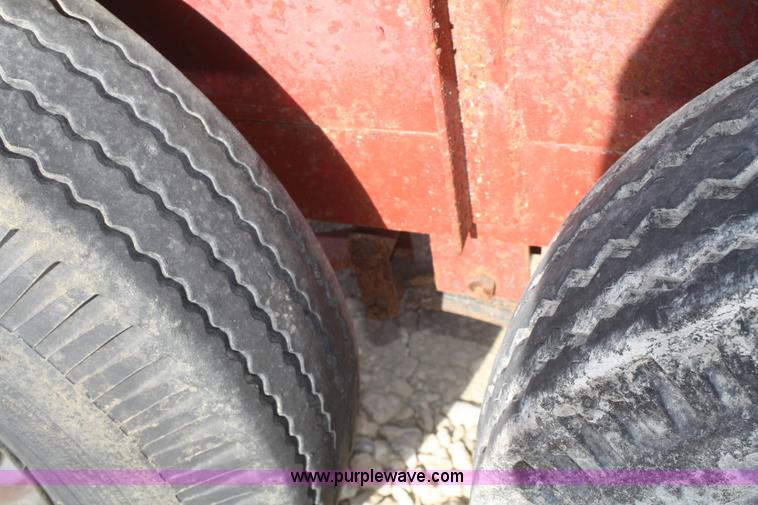 image for item F2742 1998 shop built double axle skid steer trailer