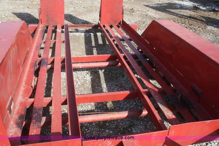 image for item F2743 1993 JFW double axle skid steer trailer