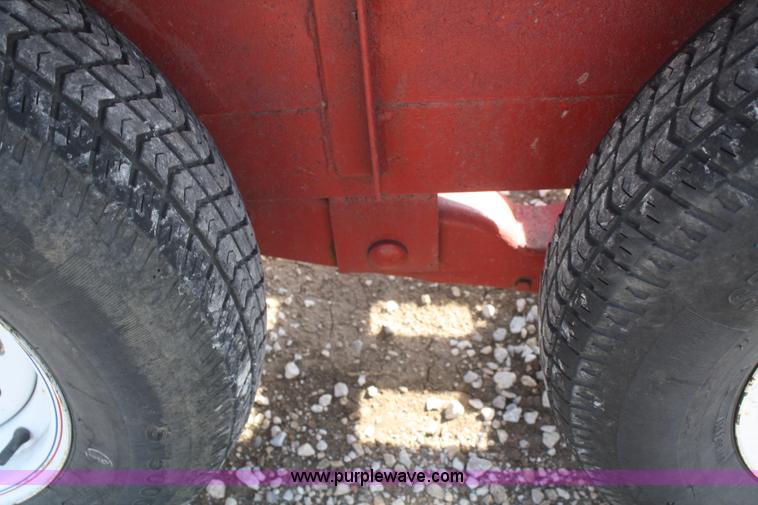 image for item F2743 1993 JFW double axle skid steer trailer
