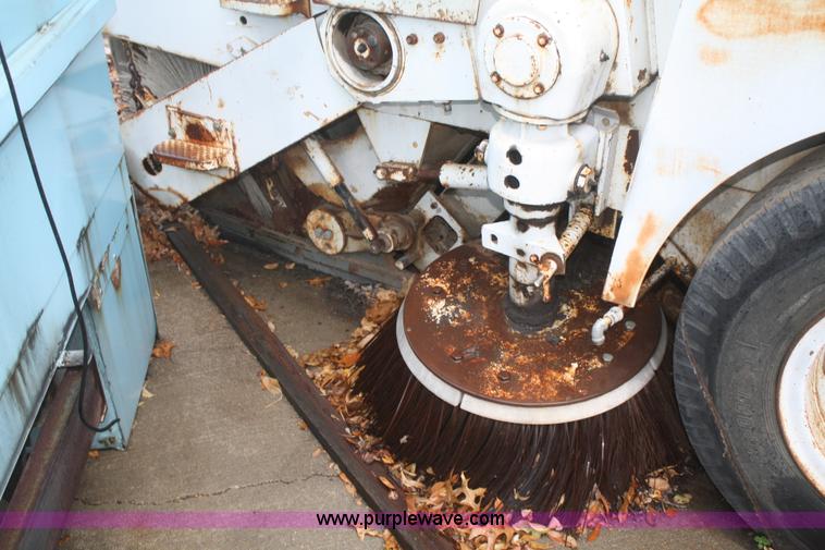 image for item F2749 Elgin White Whirlwind T street sweeper