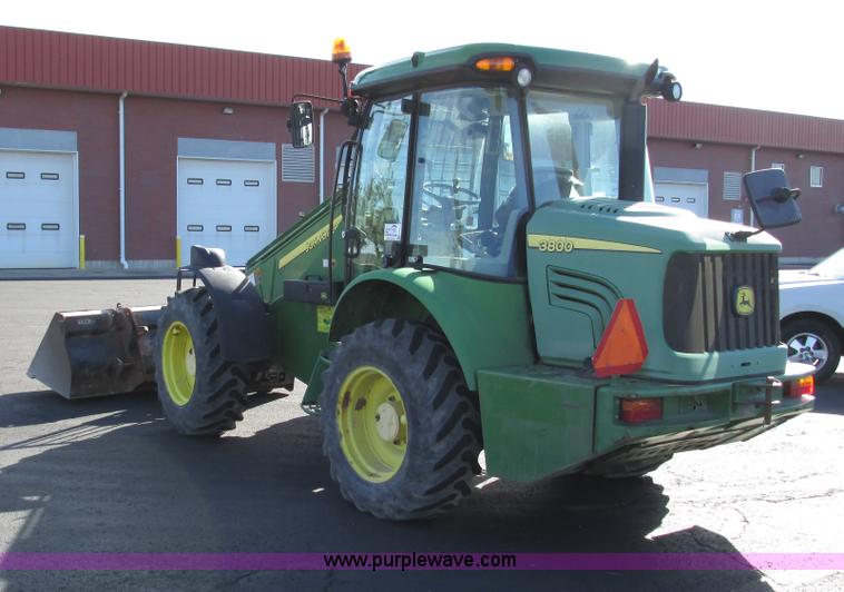 image for item F4013 2004 John Deere 3800  articulated telehandler
