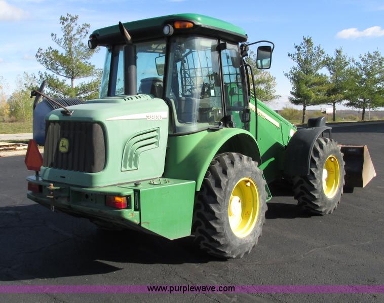 image for item F4013 2004 John Deere 3800  articulated telehandler