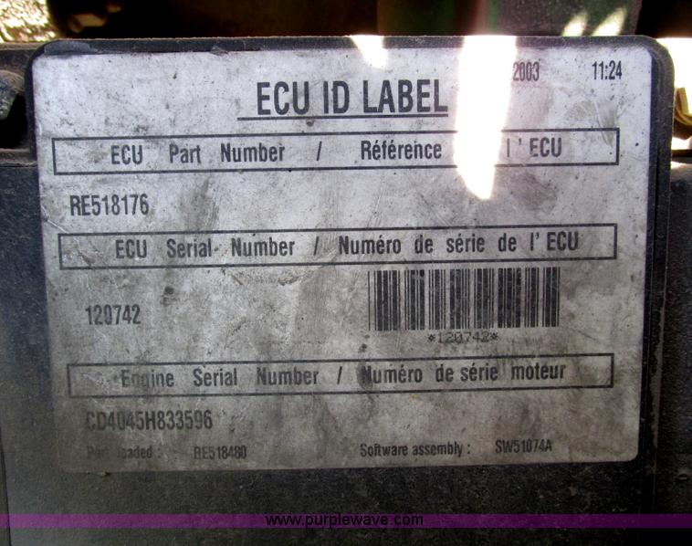 image for item F4013 2004 John Deere 3800  articulated telehandler