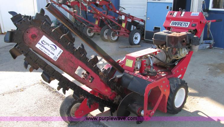 image for item F4030 2006 Barreto 1324-ST walk behind trencher
